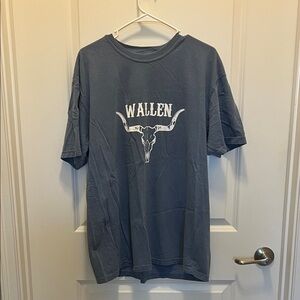 Slate blue wallen tshirt